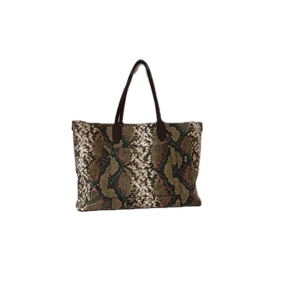 Mondani/Loren (большая со змеиным узором сумка-тоут) - Picture 6 of 6